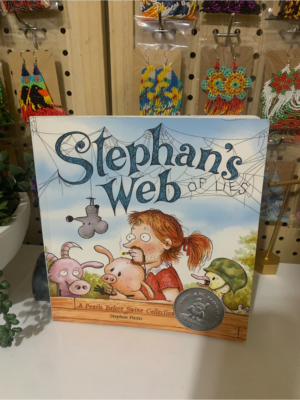 Source Unknown Stephan's Web Children's Book - White/Blue Cover